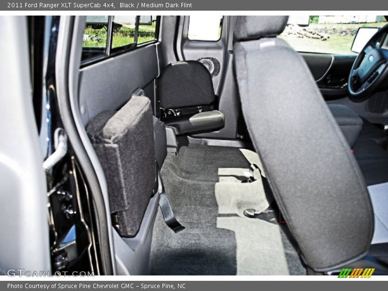 Black / Medium Dark Flint 2011 Ford Ranger XLT SuperCab 4x4