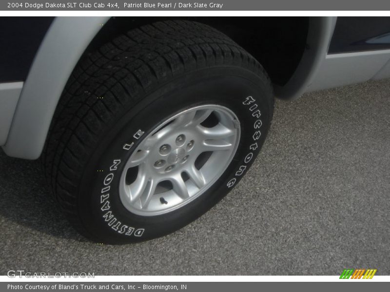 Patriot Blue Pearl / Dark Slate Gray 2004 Dodge Dakota SLT Club Cab 4x4