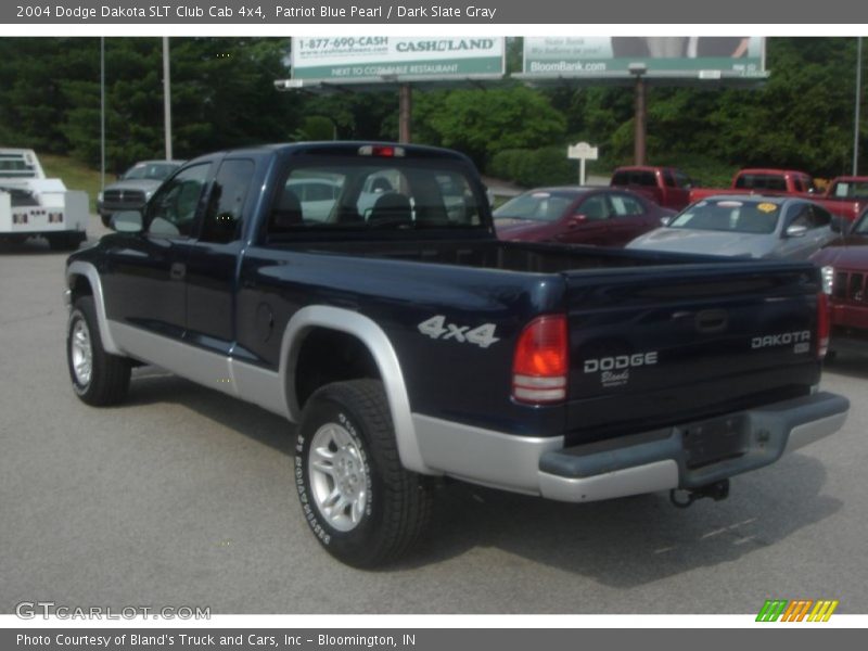 Patriot Blue Pearl / Dark Slate Gray 2004 Dodge Dakota SLT Club Cab 4x4