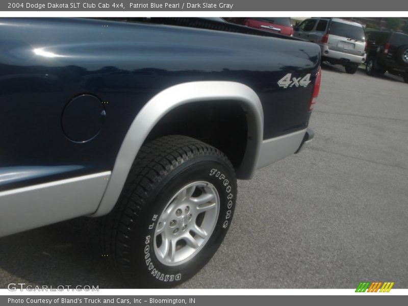 Patriot Blue Pearl / Dark Slate Gray 2004 Dodge Dakota SLT Club Cab 4x4