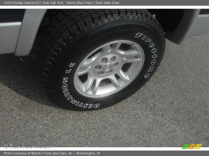 Patriot Blue Pearl / Dark Slate Gray 2004 Dodge Dakota SLT Club Cab 4x4