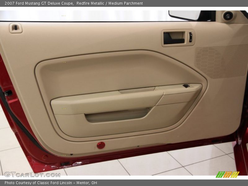 Redfire Metallic / Medium Parchment 2007 Ford Mustang GT Deluxe Coupe