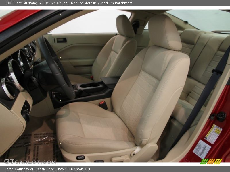 Redfire Metallic / Medium Parchment 2007 Ford Mustang GT Deluxe Coupe
