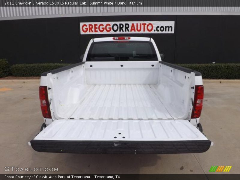 Summit White / Dark Titanium 2011 Chevrolet Silverado 1500 LS Regular Cab