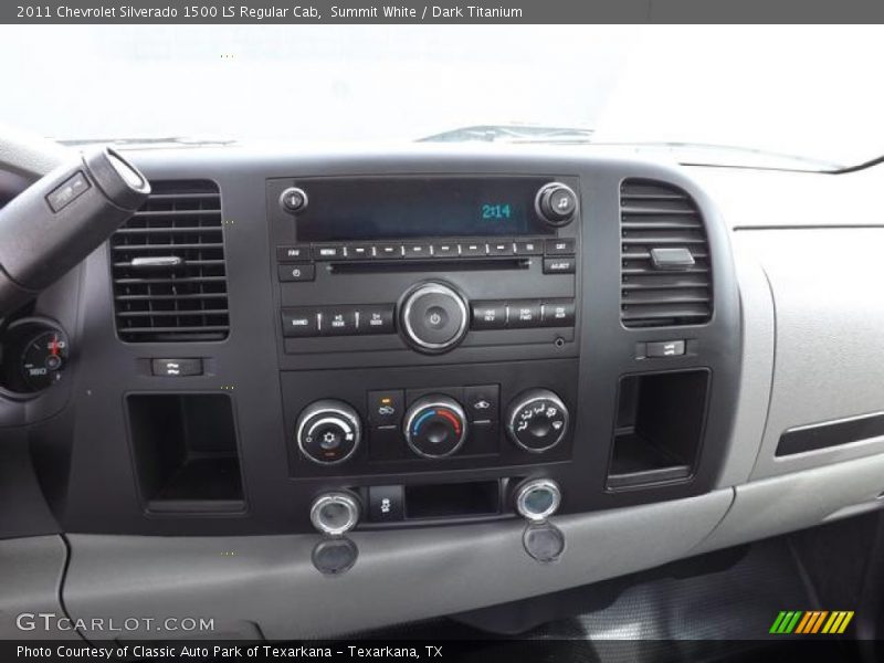 Summit White / Dark Titanium 2011 Chevrolet Silverado 1500 LS Regular Cab