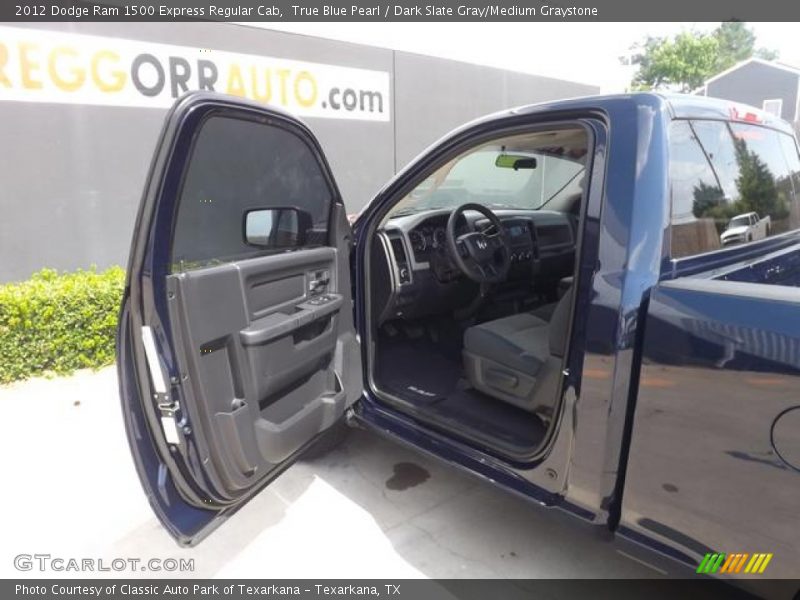 True Blue Pearl / Dark Slate Gray/Medium Graystone 2012 Dodge Ram 1500 Express Regular Cab