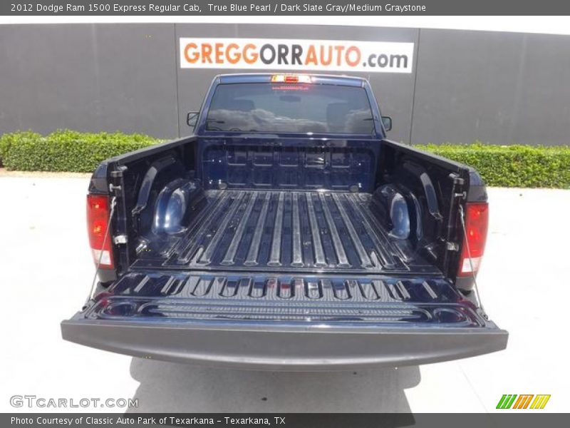 True Blue Pearl / Dark Slate Gray/Medium Graystone 2012 Dodge Ram 1500 Express Regular Cab