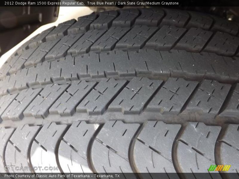 True Blue Pearl / Dark Slate Gray/Medium Graystone 2012 Dodge Ram 1500 Express Regular Cab