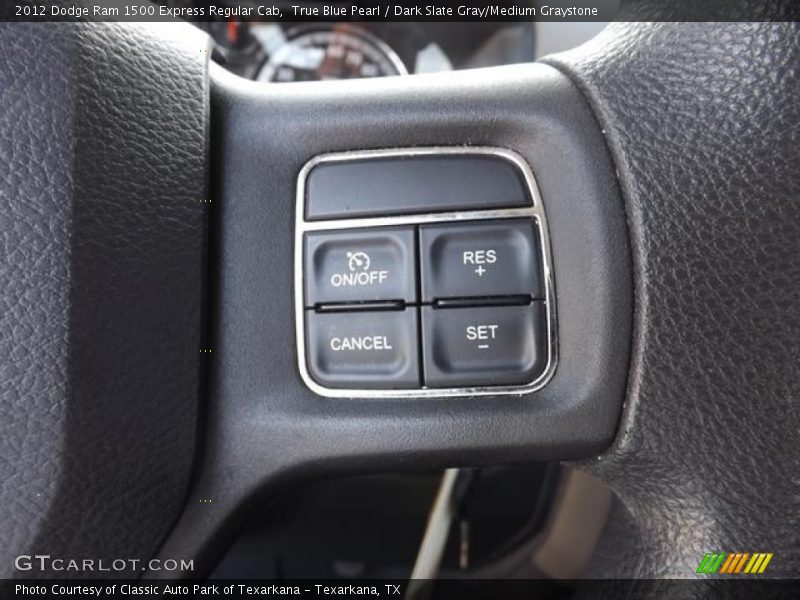 True Blue Pearl / Dark Slate Gray/Medium Graystone 2012 Dodge Ram 1500 Express Regular Cab