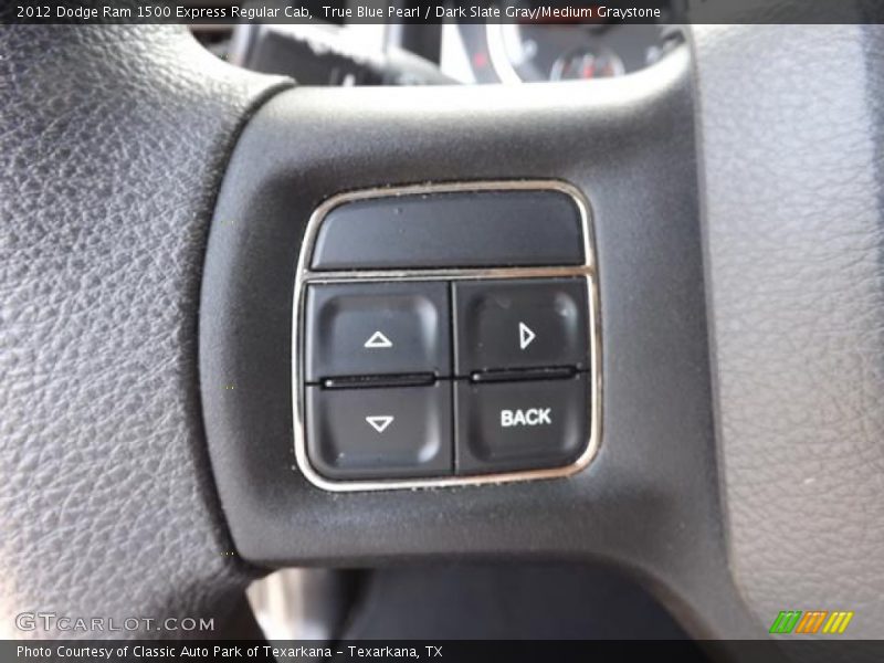 True Blue Pearl / Dark Slate Gray/Medium Graystone 2012 Dodge Ram 1500 Express Regular Cab