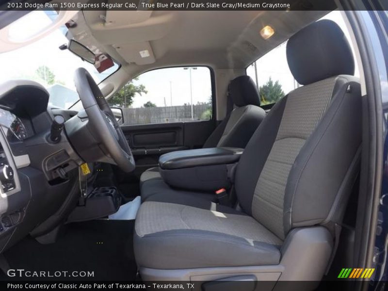 True Blue Pearl / Dark Slate Gray/Medium Graystone 2012 Dodge Ram 1500 Express Regular Cab