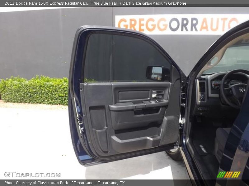 True Blue Pearl / Dark Slate Gray/Medium Graystone 2012 Dodge Ram 1500 Express Regular Cab