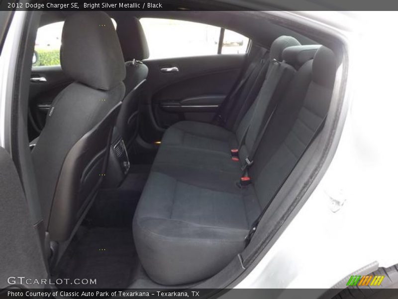 Bright Silver Metallic / Black 2012 Dodge Charger SE