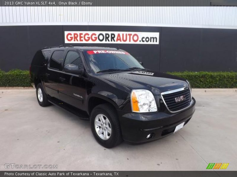 Onyx Black / Ebony 2013 GMC Yukon XL SLT 4x4