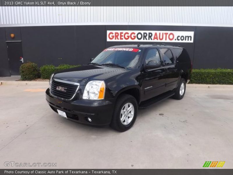 Onyx Black / Ebony 2013 GMC Yukon XL SLT 4x4