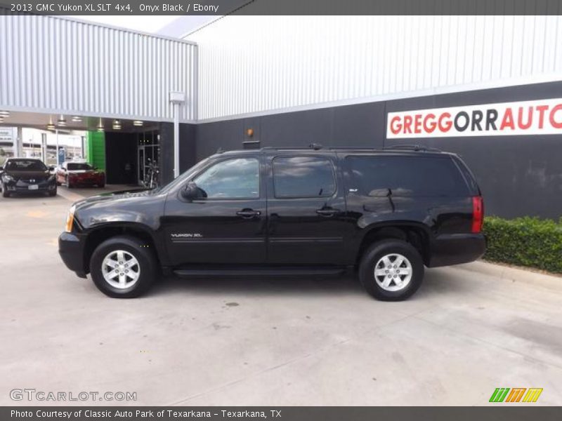 Onyx Black / Ebony 2013 GMC Yukon XL SLT 4x4