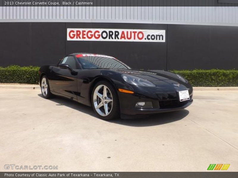 Black / Cashmere 2013 Chevrolet Corvette Coupe
