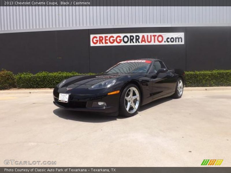 Black / Cashmere 2013 Chevrolet Corvette Coupe