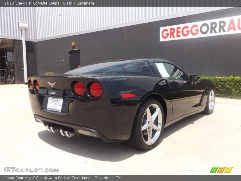 Black / Cashmere 2013 Chevrolet Corvette Coupe