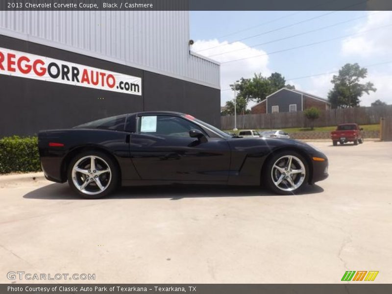 Black / Cashmere 2013 Chevrolet Corvette Coupe