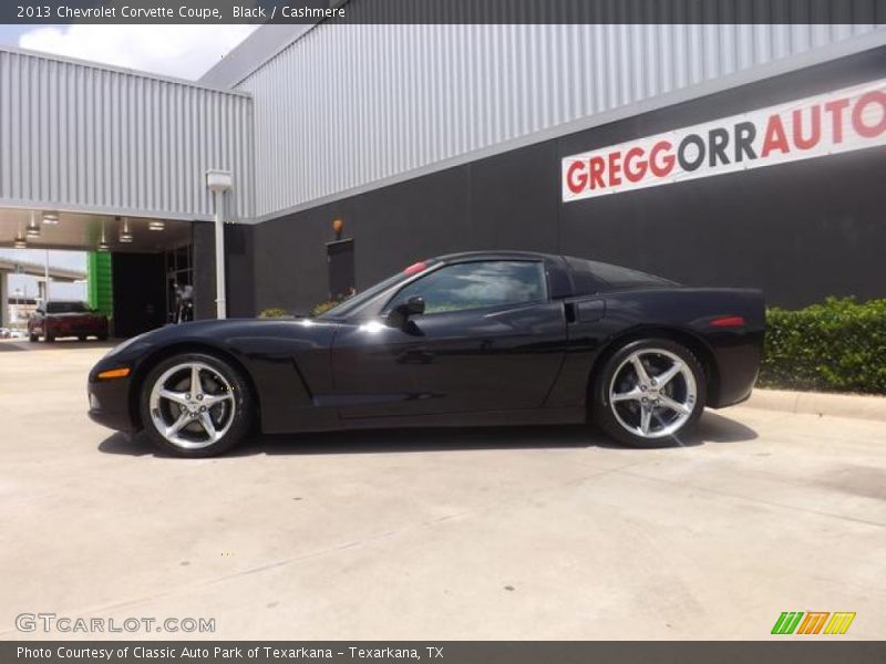 Black / Cashmere 2013 Chevrolet Corvette Coupe