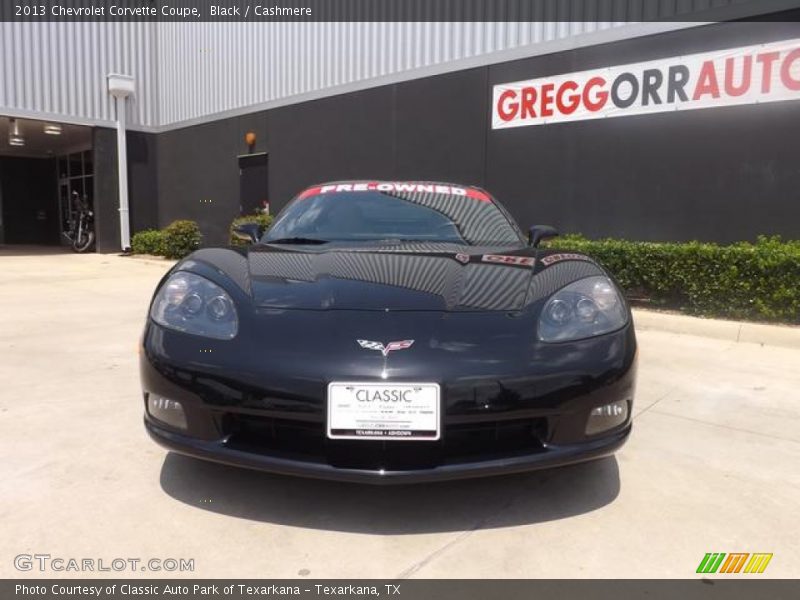 Black / Cashmere 2013 Chevrolet Corvette Coupe