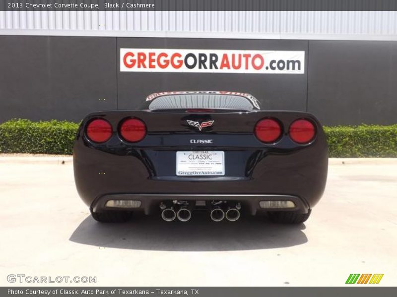 Black / Cashmere 2013 Chevrolet Corvette Coupe