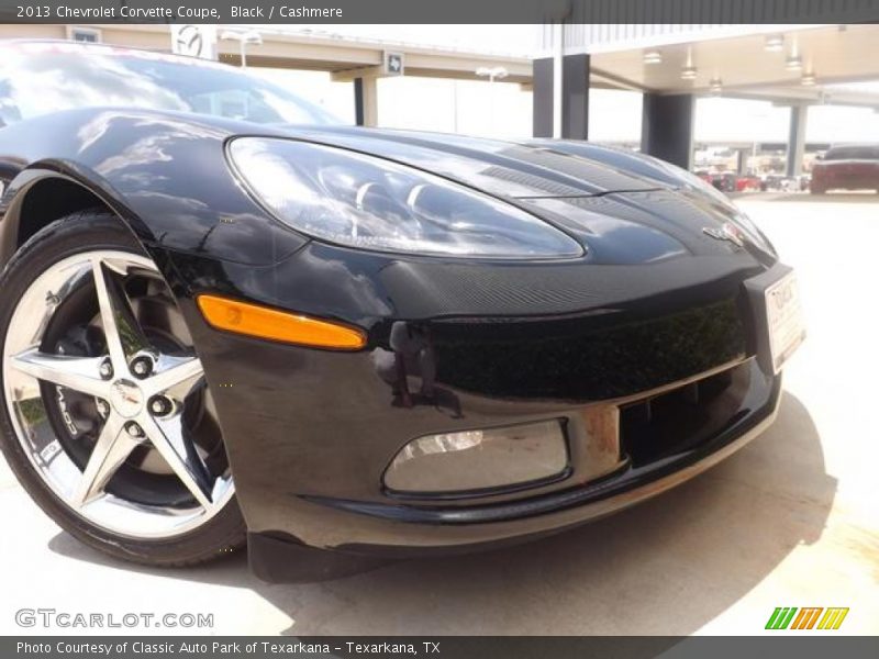 Black / Cashmere 2013 Chevrolet Corvette Coupe