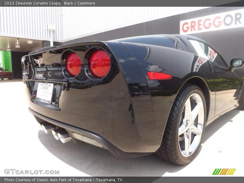 Black / Cashmere 2013 Chevrolet Corvette Coupe