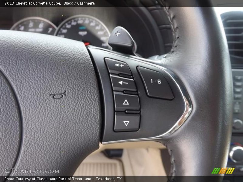 Controls of 2013 Corvette Coupe