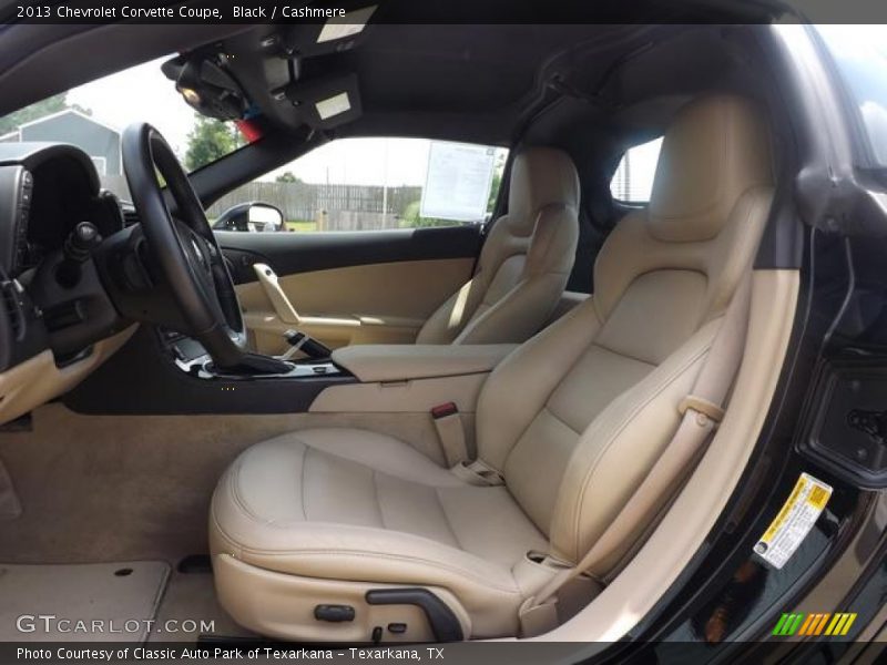 Front Seat of 2013 Corvette Coupe