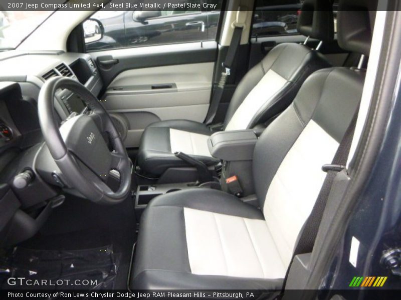 Steel Blue Metallic / Pastel Slate Gray 2007 Jeep Compass Limited 4x4