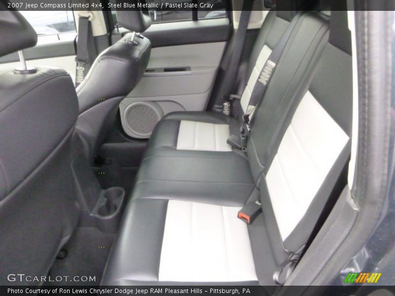 Steel Blue Metallic / Pastel Slate Gray 2007 Jeep Compass Limited 4x4