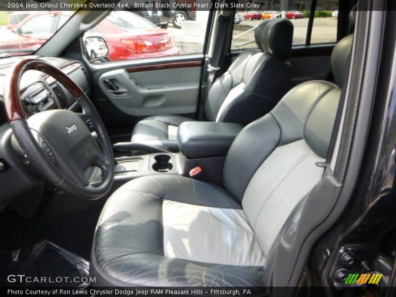 Front Seat of 2004 Grand Cherokee Overland 4x4