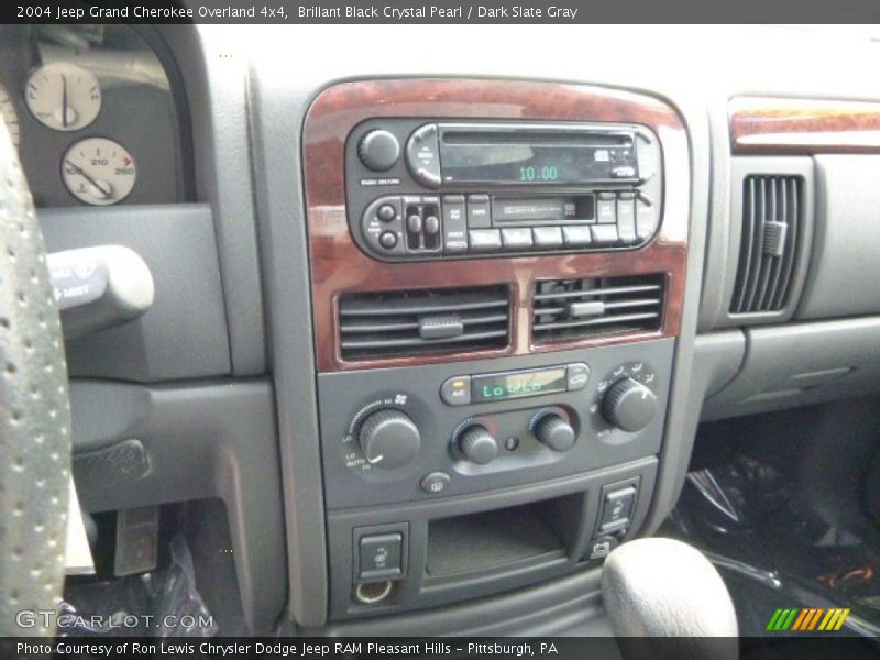 Controls of 2004 Grand Cherokee Overland 4x4