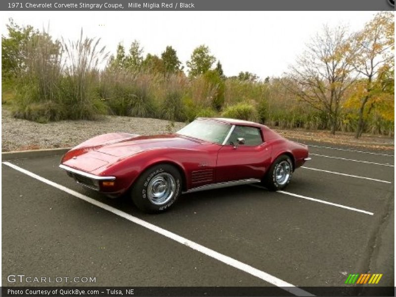 Front 3/4 View of 1971 Corvette Stingray Coupe