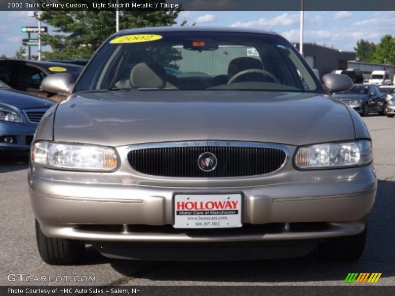 Light Sandrift Metallic / Taupe 2002 Buick Century Custom