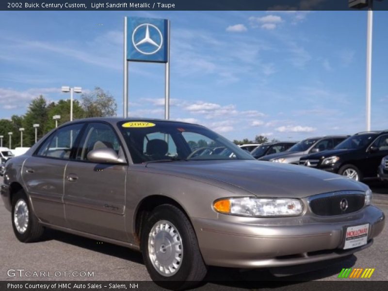 Light Sandrift Metallic / Taupe 2002 Buick Century Custom