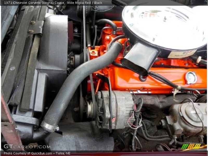Mille Miglia Red / Black 1971 Chevrolet Corvette Stingray Coupe