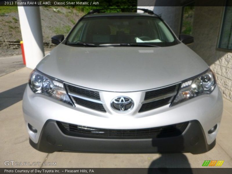 Classic Silver Metallic / Ash 2013 Toyota RAV4 LE AWD