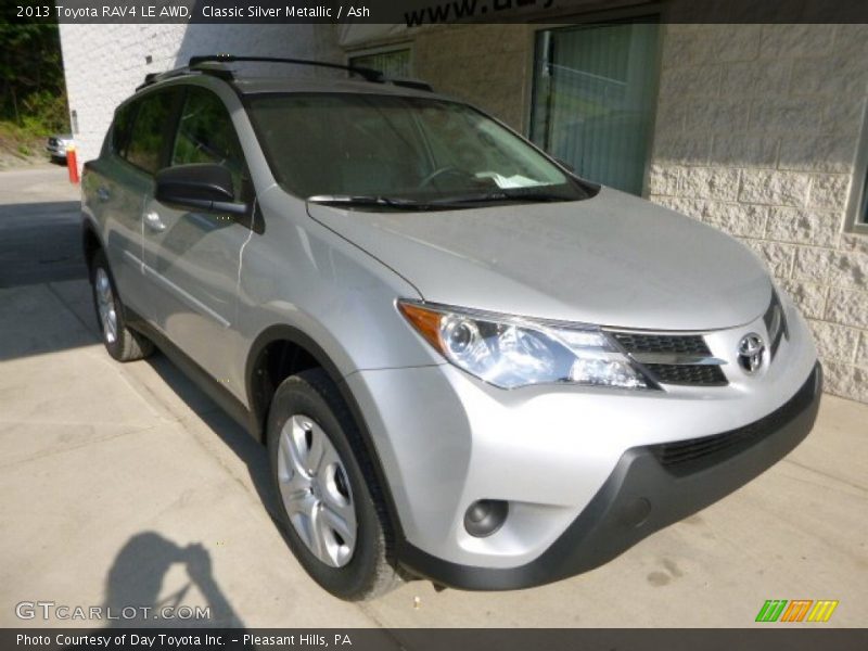 Classic Silver Metallic / Ash 2013 Toyota RAV4 LE AWD