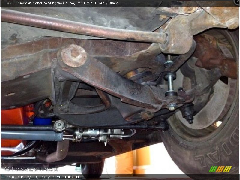 Undercarriage of 1971 Corvette Stingray Coupe