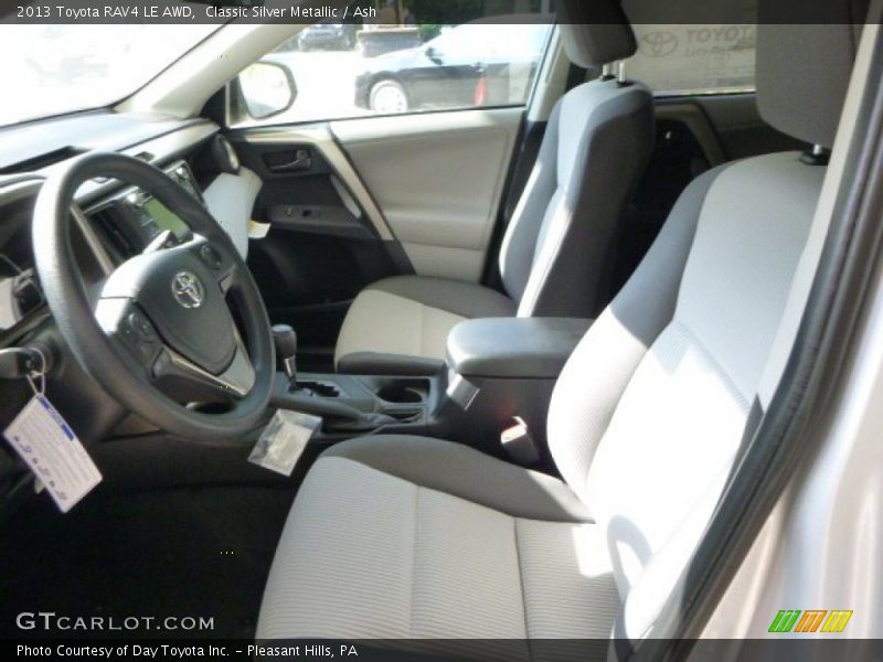 Classic Silver Metallic / Ash 2013 Toyota RAV4 LE AWD
