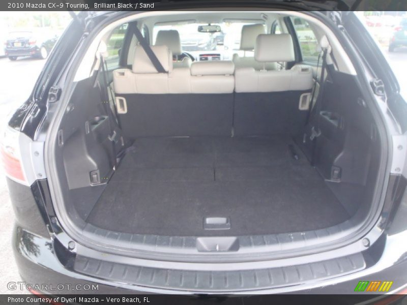 Brilliant Black / Sand 2010 Mazda CX-9 Touring