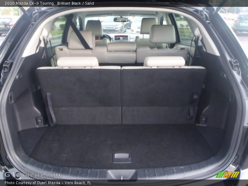Brilliant Black / Sand 2010 Mazda CX-9 Touring