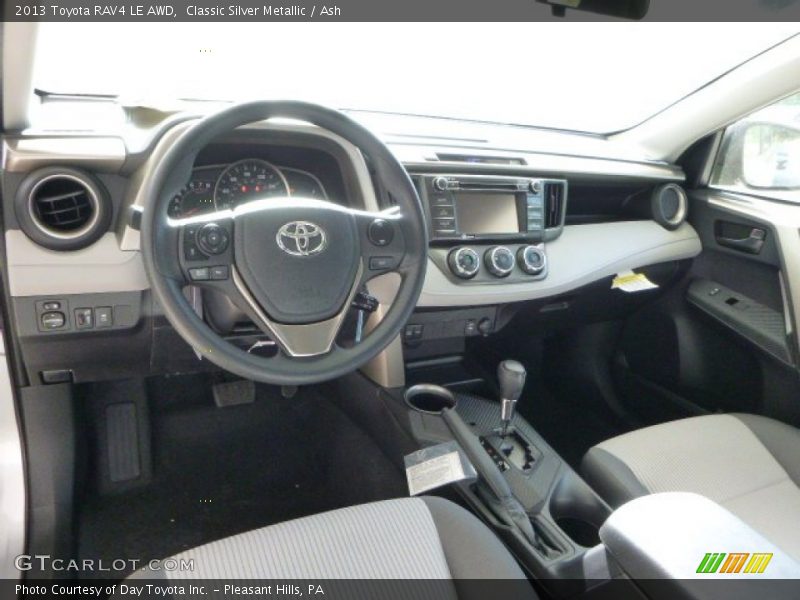 Classic Silver Metallic / Ash 2013 Toyota RAV4 LE AWD