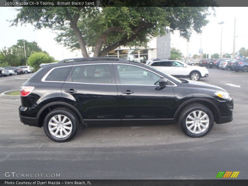 Brilliant Black / Sand 2010 Mazda CX-9 Touring