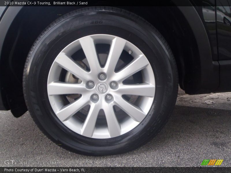 Brilliant Black / Sand 2010 Mazda CX-9 Touring