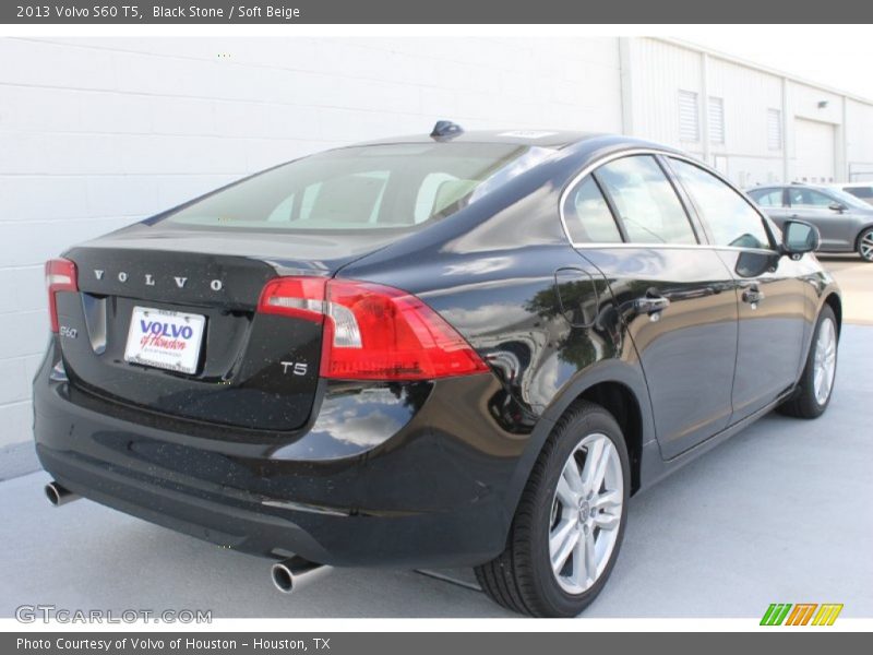 Black Stone / Soft Beige 2013 Volvo S60 T5