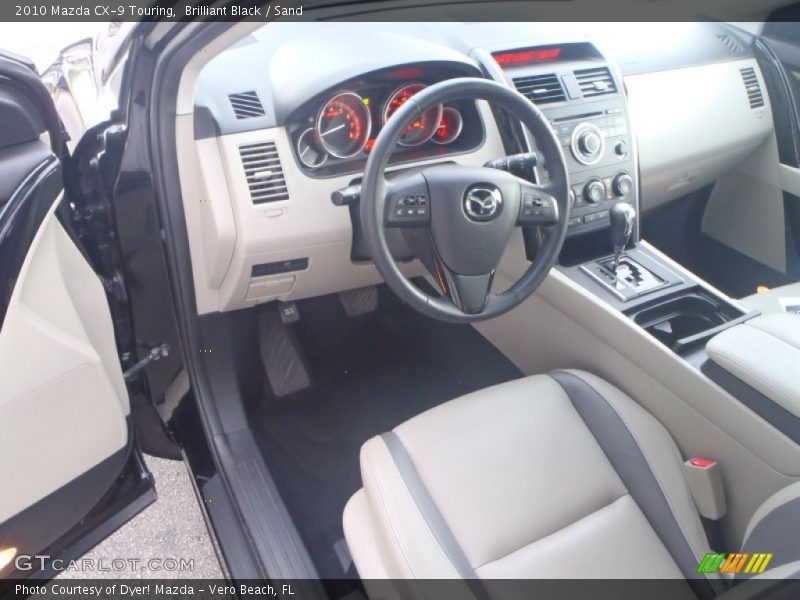 2010 CX-9 Touring Sand Interior
